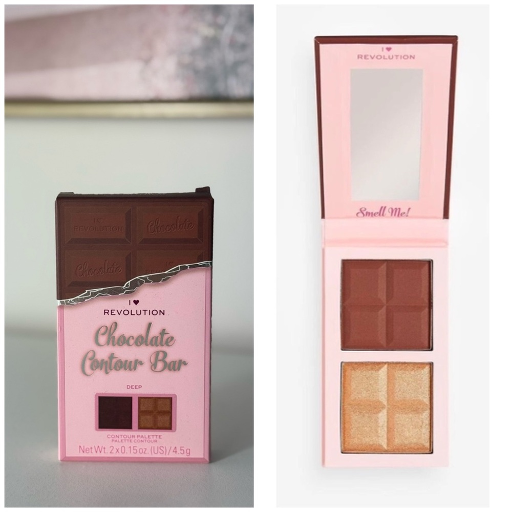 I Heart Revolution Chocolate Bar Contour Powder & Shimmer Highlighter Palette